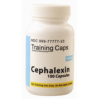 Training Capsules, Cephalexin 500 mg