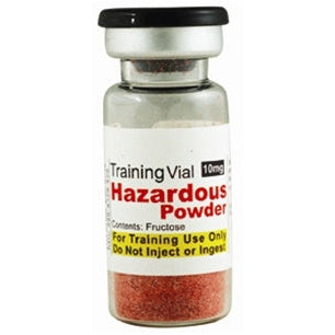 Training Vial, Hazardous Powder
