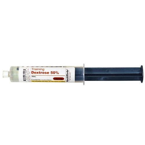 Training Pre-Filled Syringe, Dextrose 50%  (50mL Syringe)