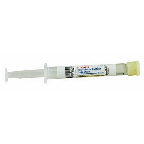 Training Pre-Filled Syringe, Morphine Sulfate Injection 10mg/mL (1mL S ...