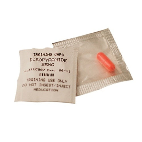 Training Capsules, Disopyramide 25 mg