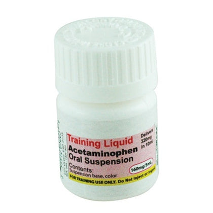 Unit Dose Training Liquid, Acetaminophen Oral Suspension 160mg/5mL