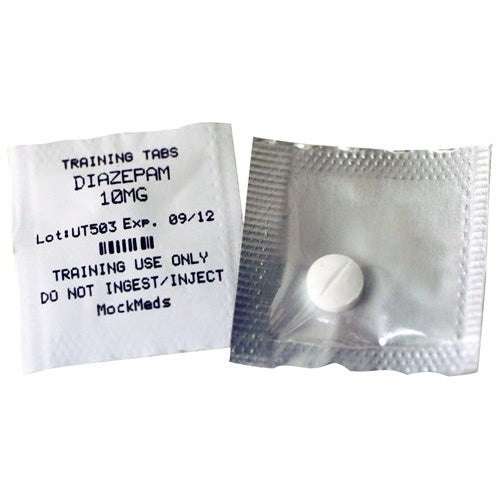 Training tablets, Diazepam 10mg