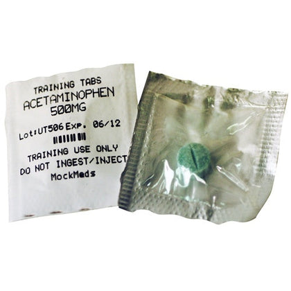 Training Tablets, Acetaminophen 500mg