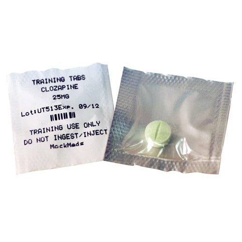 Training Tablets, Clozapine 25mg