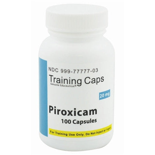 Training Capsules, Piroxicam 20 mg
