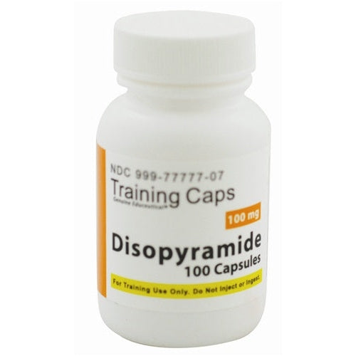 Training Capsules, Disopyramide 100 mg