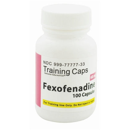 Training Capsules, Fexofenadine 60 mg
