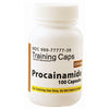 Training Capsules, Procainamide 250 mg