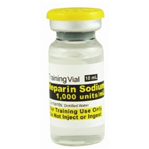 Training Vial, Heparin 1,000 U/mL