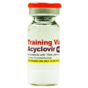 Training Vial, Acyclovir 500mg (10mL Vial) 25 per pack