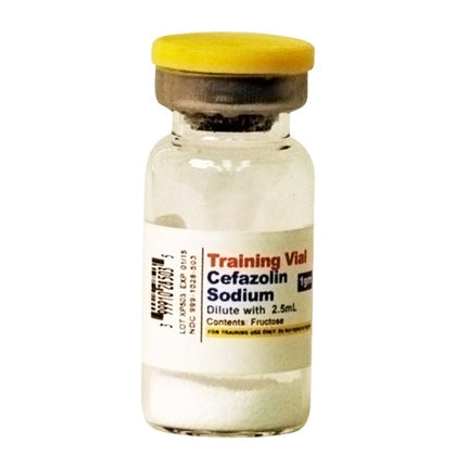 Training Vial, Cefazolin Sodium 1gm (10mL Vial)