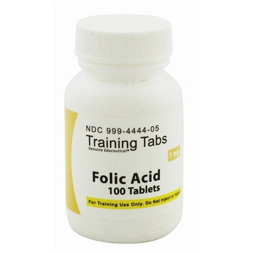 Training Tablets, Folic Acid 1 mg