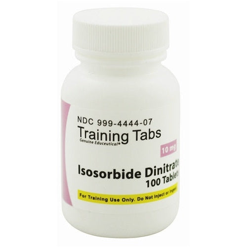 Training Tablets, Isosorbide Dinitrate 10 mg