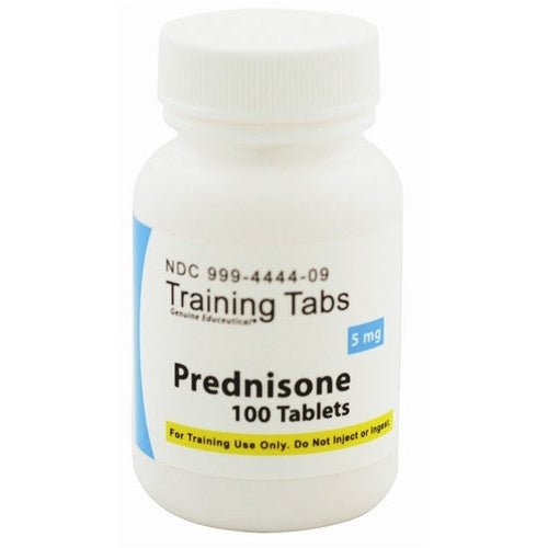 Training Tablets, Prednisone 5 mg