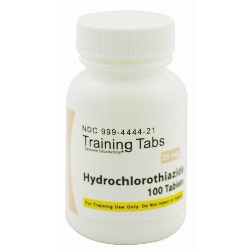 Training Tablets, Hydrochlorothiazide 25 mg