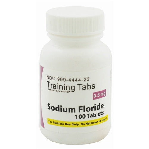 Training Tablets, Sodium Fluoride 0.5 mg