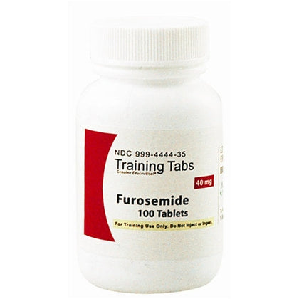 Training Tablets, Furosemide 40 mg