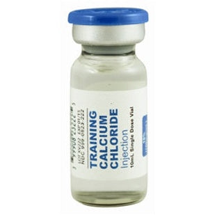 Cacl Injection Training Vials, Calcium Chloride Injection 10% (100mg/mL) – Mockmeds