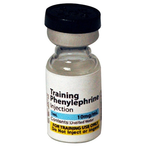 Training Vials, Phenylephrine Injection 10mg/mL