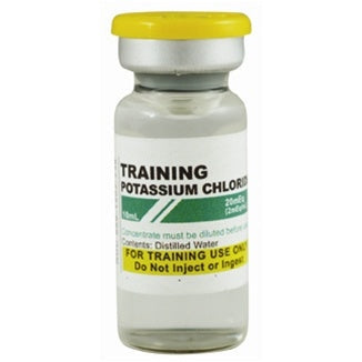 Training Vials, Potassium Chloride 20mEq (10mL)
