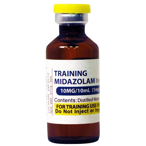 Training Vial, Midazolam 10mg/10mL  (10mL vial)