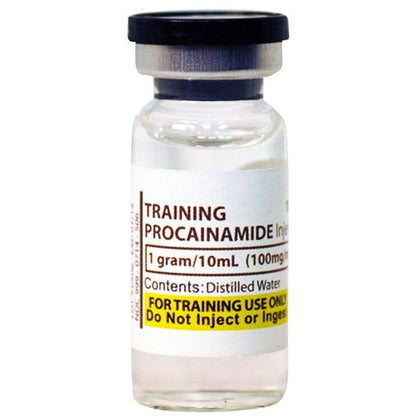 Training Vial, Procainamide Hydrochloride 100mg/mL (10mL vial)