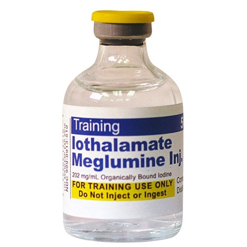 Training Vial, Iothalamate Meglumine Injection 43% (50mL vial) EXPIRED