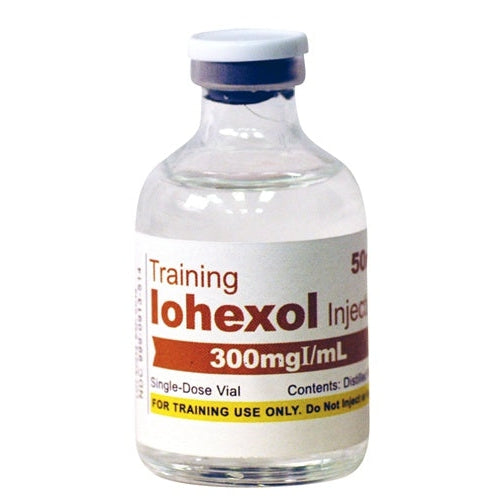 Training Vial, Iohexol Injection 300mg/mL (50mL vial) – Mockmeds