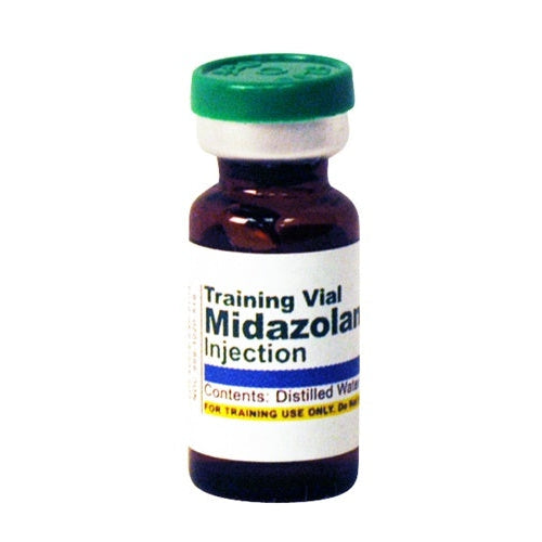 Training Vial, Midazolam Injection 5mg/mL 2mL vial – Mockmeds